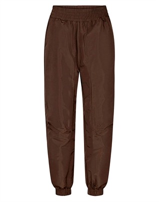 Co'Couture - Trice CC Tech Bukser - Dark Brown